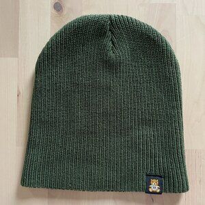 Teddy Fresh Unisex Olive Green Beanie One Size